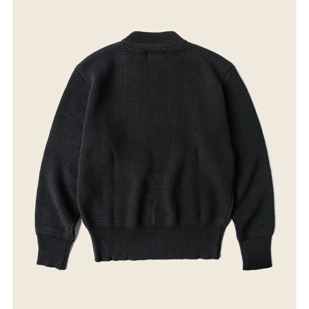 Bronson Vintage 1930s Usn Woolen Sweater Warm Thick Wool Sweater Knit Top 44 — image 5 of 8
